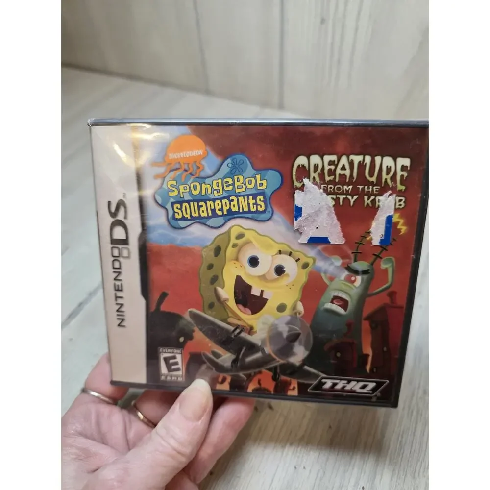 Nintendo DS SpongeBob SquarePants The Creature from the Krusty Krab 1893 SP